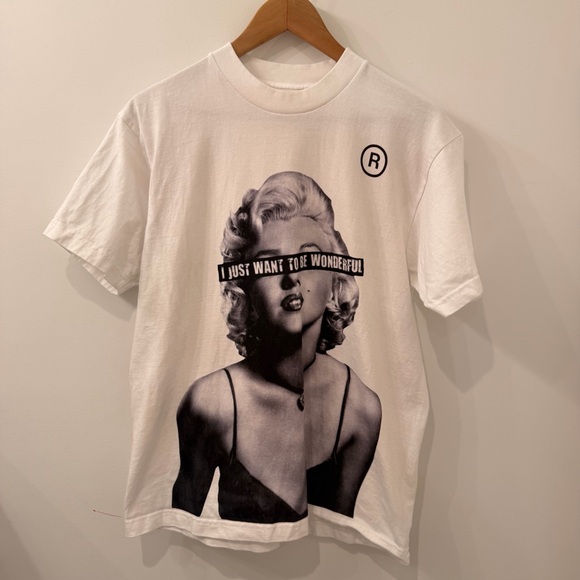Marilyn Monroe Vintage Style Streetwear Graphic Tee - Picture 3 of 5